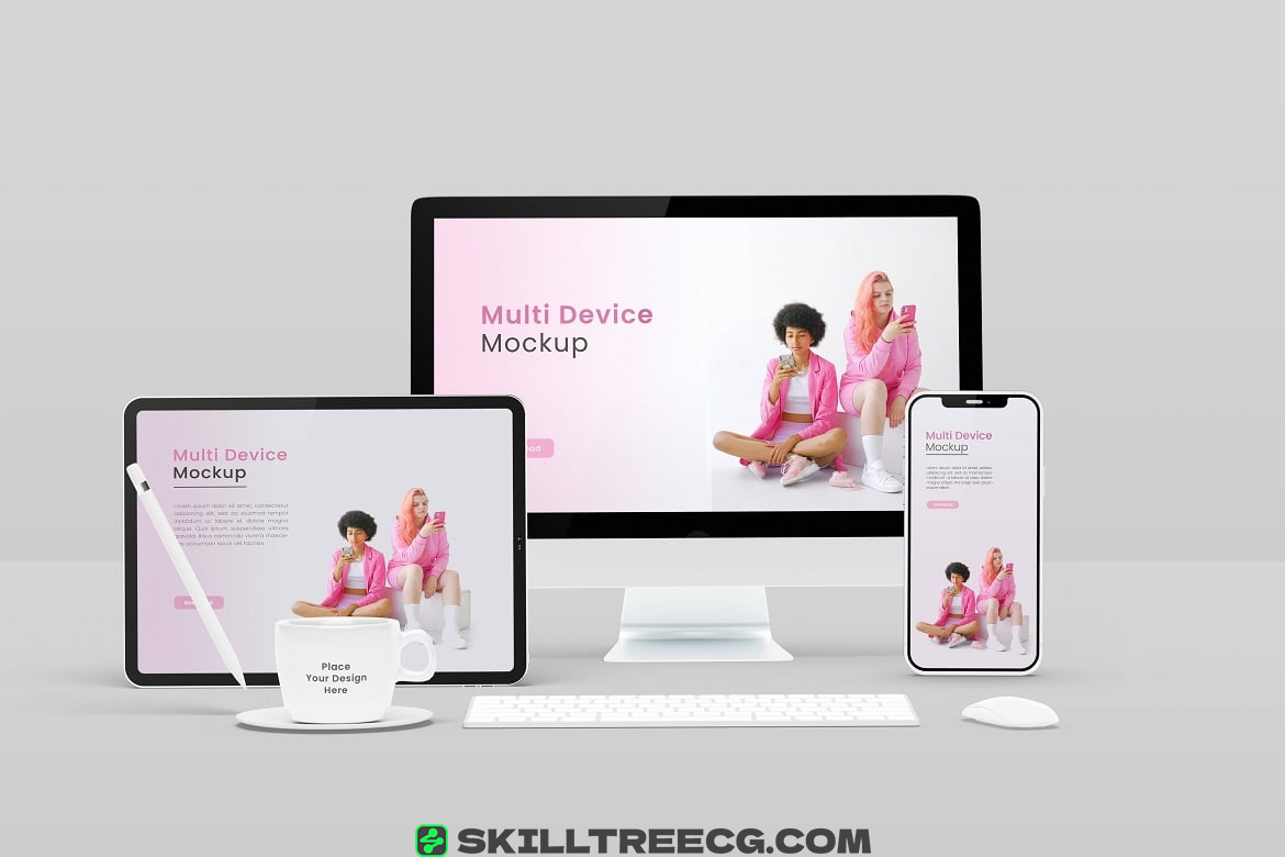 图片[5]-Multi Device Mockup Set（177473）-技能树